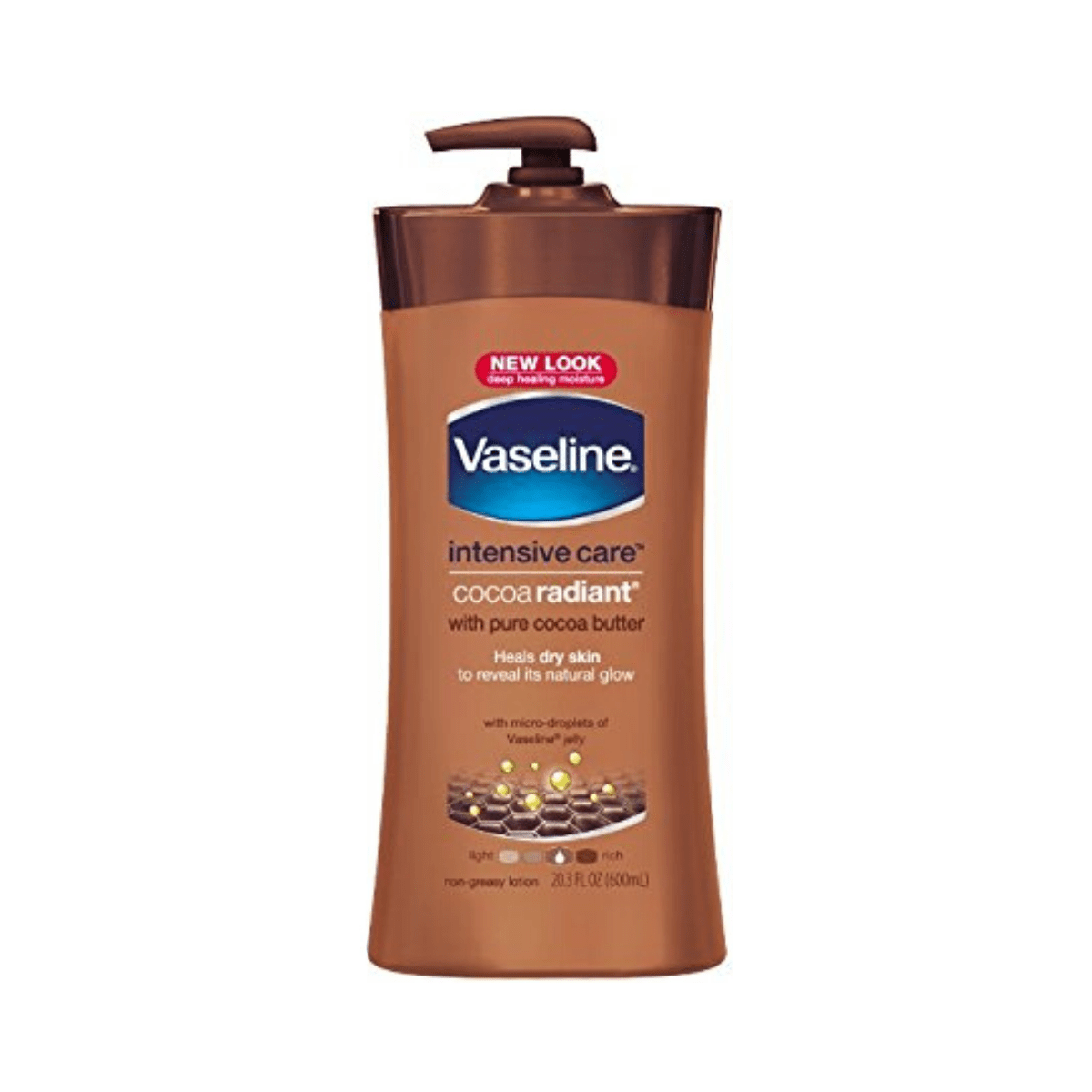 Telman Vaseline Cocoa Radiant Pump (6/case)